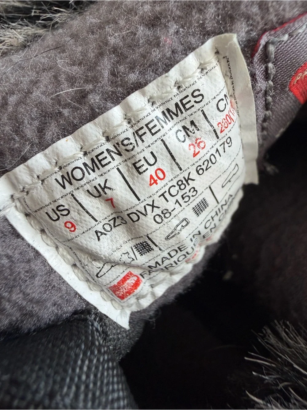 The North Face Nuptse Purna Insulated Waterproof Faux Fur Winter Boots Women’s 9